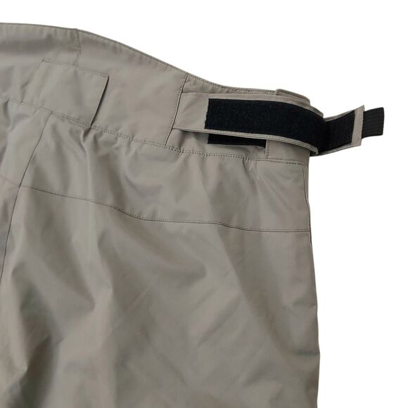 Body Glove Ski Snow Pants Mens Large Light Brown Insulated Ankle Zip Winter - Picture 7 of 13